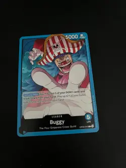 OP09-042 Buggy Leader English One Piece TCG Card OP09: Emperors In The New - Image 1