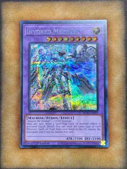 Yugioh Invoked Mechaba MP24-EN059 Secret Rare 1st Ed NM - Image 1