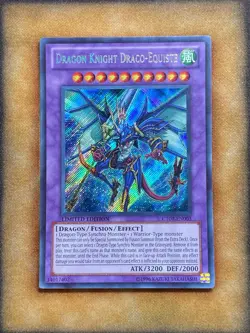 Yugioh Dragon Knight Draco-Equiste CT07-EN003 Secret Rare Limited Edition NM - Image 1