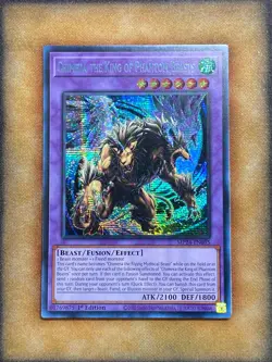 Yugioh Chimera the King of Phantom Beasts MP24-EN095 Secret Rare 1st Ed NM - Image 1