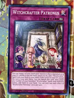 Yugioh Witchcrafter Patonus MP21-EN085 Single - Image 1