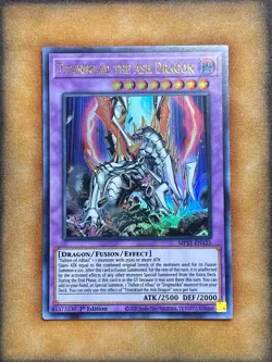 Yugioh Titaniklad the Ash Dragon MP21-EN125 Ultra Rare 1st Ed NM - Image 1