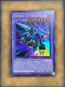 Yugioh Rindbrumm the Striking Dragon PHHY-EN034 Ultra Rare 1st Ed NM - Image 1