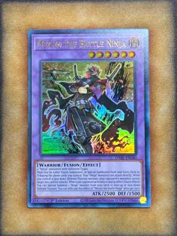 Yugioh Meizen the Battle Ninja DABL-EN040 Ultra Rare 1st Ed NM - Image 1