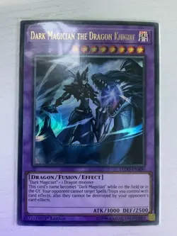 Yugioh Dark Magician the Dragon Knight LEDD-ENA00 Ultra Rare 1st Ed NM - Image 1