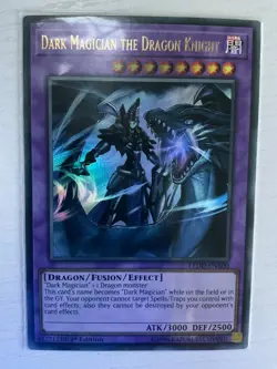 Yugioh Dark Magician the Dragon Knight LEDD-ENA00 Ultra Rare 1st Ed NM - Image 2