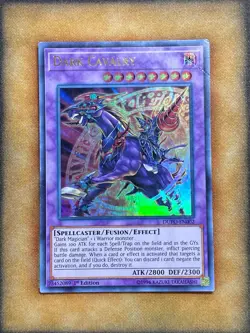 Yugioh Dark Cavalry DUPO-EN002 Ultra Rare 1st Ed MP - Image 1