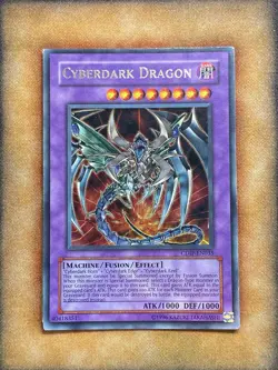 Yugioh Cyberdark Dragon CDIP-EN035 Ultra Rare LP - Image 1