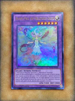 Yugioh Bloom Diva the Melodious Choir MP16-EN020 Ultra Rare 1st Ed NM - Image 1