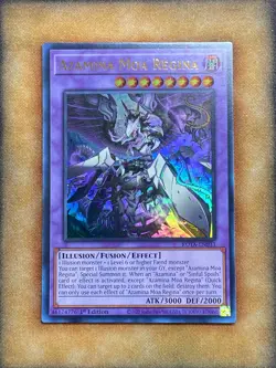 Yugioh Amazina Moa Regina ROTA-EN033 Ultra Rare 1st Ed NM - Image 1