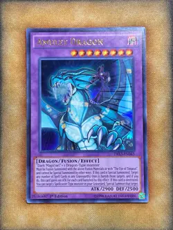 Yugioh Amulet Dragon DRL3-EN043 Ultra Rare 1st Ed LP - Image 1