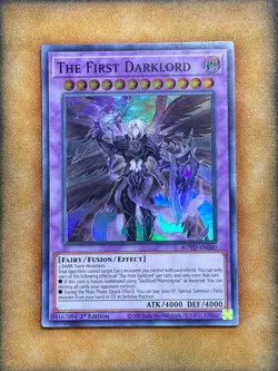 Yugioh The First Darklord ROTD-EN040 Super Rare 1st Ed Nm - Image 1