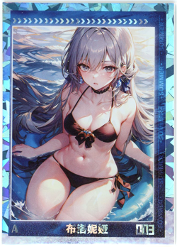 ❤BRONYA RAND - Goddess Story Anime Waifu Doujin Card - MILLEFIORI - A-03 - Image 1