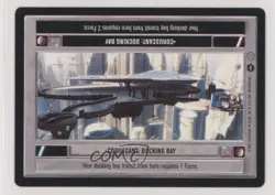 2001 Star Wars Customizable Card Game: Coruscant Coruscant: Docking Bay #CDBA - Image 1