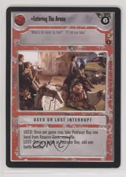 2001 Star Wars Customizable Card Game: Tatooine Expansion Set Entering The Arena - Image 1