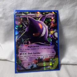 Pokemon Gengar EX TCG Card 34/119 Phantom Forces Ultra Rare Holo - Image 1