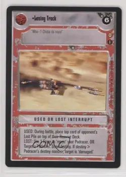 2001 Star Wars Customizable Card Game: Tatooine Expansion Set Losing Track - Image 1