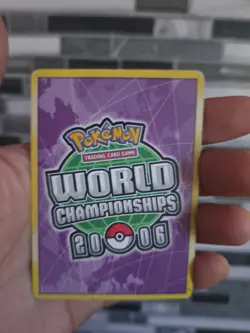 Blastoise ex 104/112 Fire Red Leaf Green World Championship 2006 Pokemon Card HP - Image 2