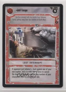 2001 Star Wars Customizable Card Game: Tatooine Expansion Set Jedi Escape - Image 1