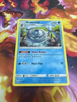 Araquanid 46/149 SM Base Set Regular LP-Lightly Played Pokemon Card TCG - Image 1
