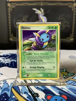 Pokemon Card Ex Delta Species Illumise 45/113 2005 Reverse Stamped Holo - Image 1