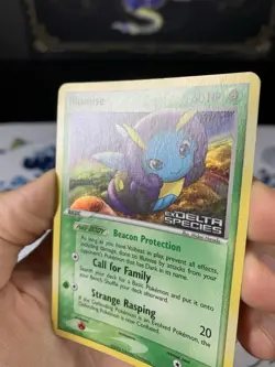 Pokemon Card Ex Delta Species Illumise 45/113 2005 Reverse Stamped Holo - Image 3
