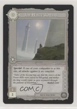 1997 Middle-earth Collectible Card Game - The White Hand Expansion Set Towers - Image 1
