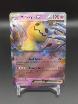 Pokemon Mimikyu ex 004 Sv: Scarlet & Violet Promo Card Holo NM - Image 1