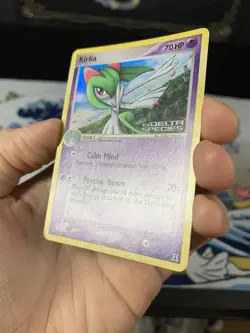 Pokemon Card Ex Delta Species Kirlia 47/113 2005 Reverse Stamped Holo - Image 4