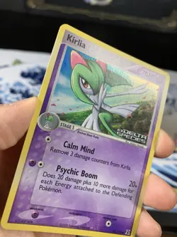 Pokemon Card Ex Delta Species Kirlia 47/113 2005 Reverse Stamped Holo - Image 5