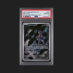 PSA 10 Gem Mint Mewtwo SVP 052 Illustration Rare M UPC Promo Pokemon Card 151 - Image 1