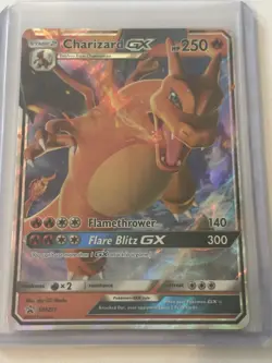 Charizard GX SM211 Sun & Moon Black Star Promo Pokemon Card - Image 1