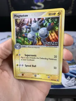 Pokemon Card Ex Delta Species Magneton 48/113 2005 Reverse Stamped Holo - Image 2