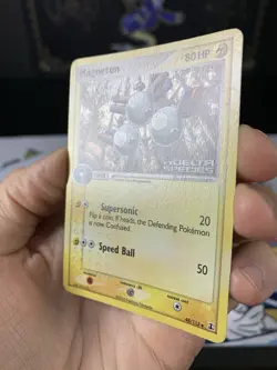 Pokemon Card Ex Delta Species Magneton 48/113 2005 Reverse Stamped Holo - Image 4