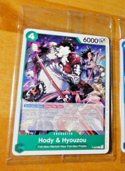 ONE PIECE ENGLISH CARD GAME CARTE Hody & Hyouzou P-062 EN SEALED - Image 1