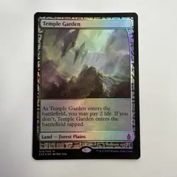 MTG - Temple Garden - Zendikar Expeditions - Image 1