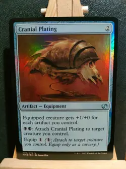 Cranial Plating FOIL - Modern Masters 2015 - Uncommon - NM to LP (See Pics) MTG - Image 1