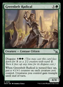 1x Greenbelt Radical - Foil MTG Murders at Karlov Manor NM Magic Foil - Image 1