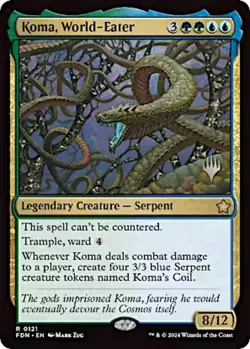 Koma, World-Eater - 121 / English / Near Mint MTG - Image 1