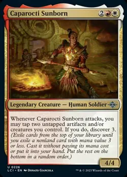 1x Caparocti Sunborn MTG The Lost Caverns of Ixalan NM Magic Regular - Image 1