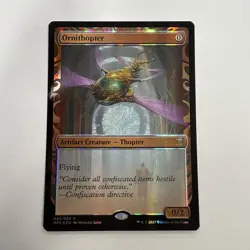 MTG FOIL Ornithopter Masterpiece Series: Kaladesh Inventions - Image 1