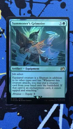 Summoner's Grimoire (Foil) MTG Final Fantasy English - Image 1