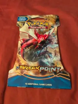 Pokemon TCG XY Breakpoint Sleeved Booster Pack Factory Sealed - M Gyarados Art - Image 1