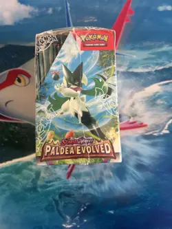 Pokemon Paldea Evolved Sealed Half Booster Box 18 Packs - Image 3