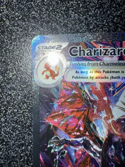 Pokemon Charizard EX 234/091 SIR Paldean Fates Near Mint Pack Fresh! - Image 2