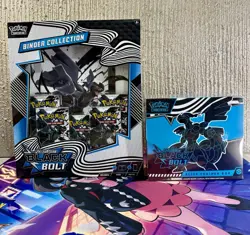 SET OF 2 - SEALED Pokemon Black Bolt Elite Trainer Box ETB + Binder Collection - Image 4