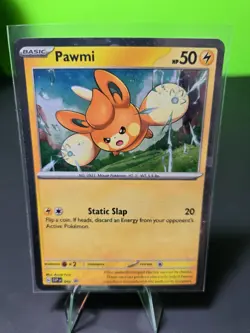 Pokemon Pawmi (40/152) Scarlet & Violet Black Star Promos LP HOLO - Image 1