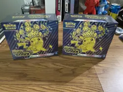 Pokemon TCG Scarlet & Violet Surging Sparks Sealed Elite Trainer Box ETBs (2) - Image 1