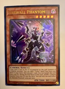 Yugioh! Firewall Phantom - MP24-EN185 - Ultra Rare - 1st Edition - Image 1