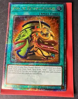 Pot Of Extravagance RA01-EN059 1st Ed Quarter Century Rare Yugioh! - Image 1